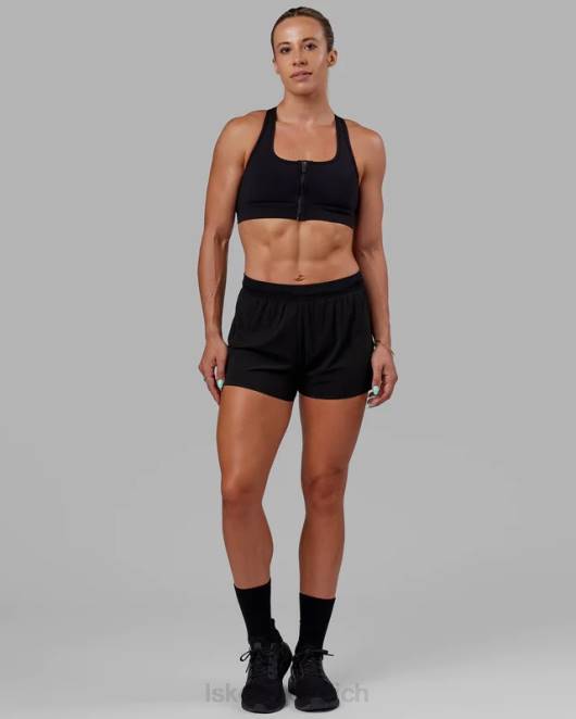 Z8RH774 LSKD Frauen Ultraair gefütterte Performance-Shorts – Schwarz Bekleidung