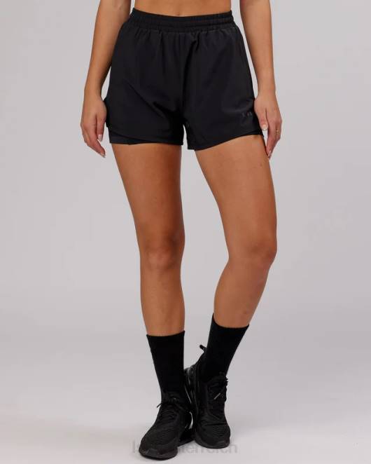 Z8RH782 LSKD Frauen Challenger Liner Run Short – Schwarz Bekleidung