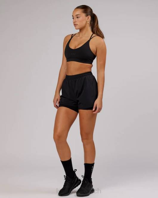 Z8RH782 LSKD Frauen Challenger Liner Run Short – Schwarz Bekleidung
