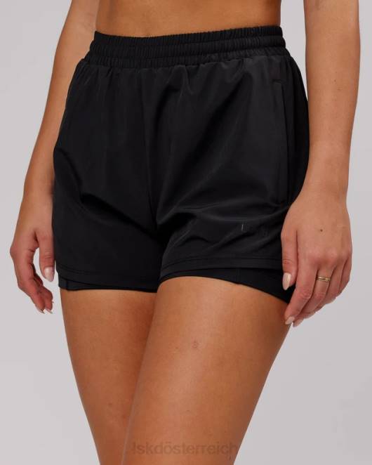 Z8RH782 LSKD Frauen Challenger Liner Run Short – Schwarz Bekleidung