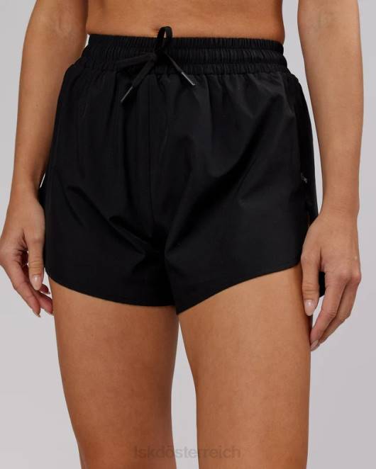 Z8RH786 LSKD Frauen Funktions-Trainingsshorts – schwarz Bekleidung