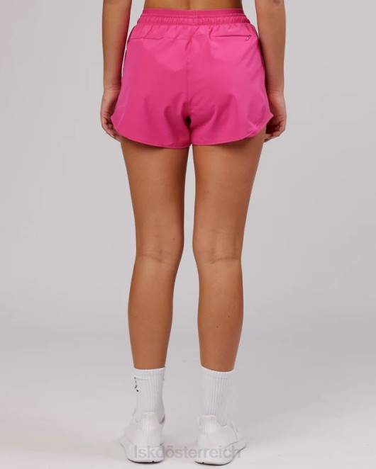 Z8RH792 LSKD Frauen dynamischer Kurzlauf – Magenta Bekleidung
