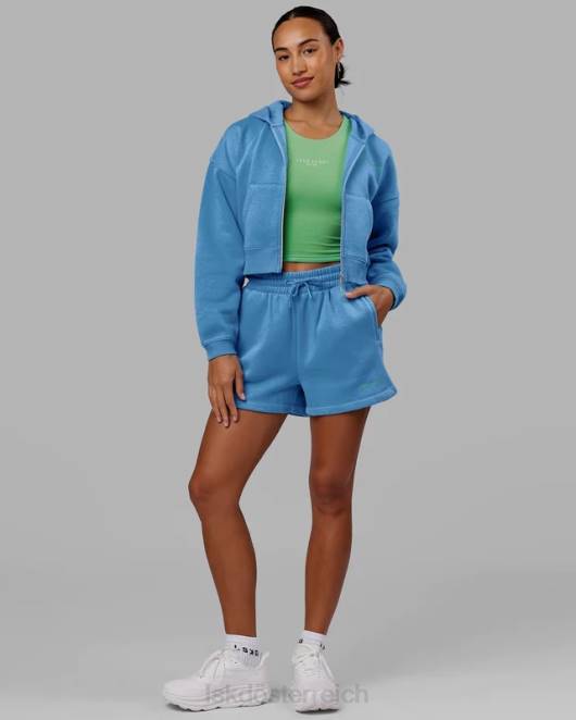 Z8RH796 LSKD Frauen Motion Lounge-Shorts – Azurblau Bekleidung