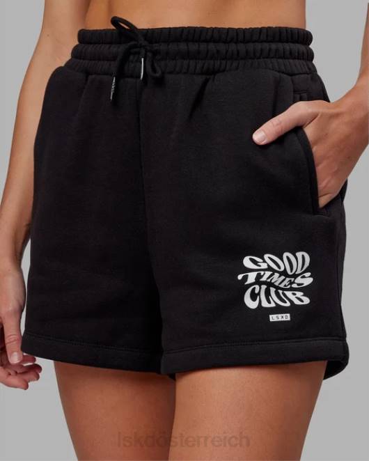 Z8RH798 LSKD Frauen Hyper-Lounge-Shorts – Schwarz Bekleidung