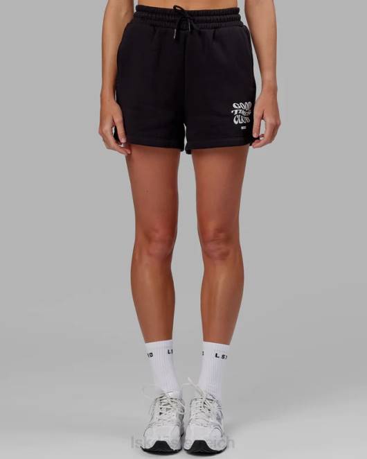 Z8RH798 LSKD Frauen Hyper-Lounge-Shorts – Schwarz Bekleidung