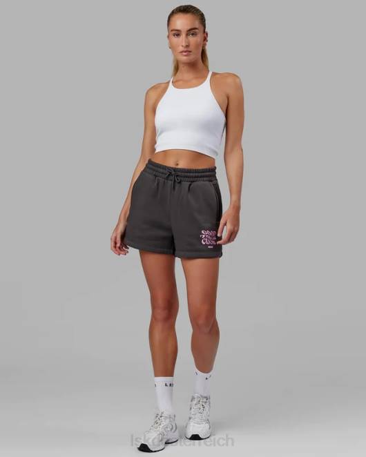 Z8RH799 LSKD Frauen Hyper Lounge Short – Asphalt Bekleidung