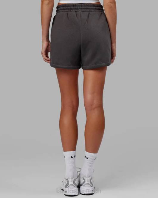 Z8RH799 LSKD Frauen Hyper Lounge Short – Asphalt Bekleidung