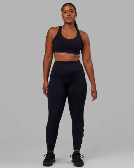 Z8RH102 LSKD Frauen MVP Sport-BH – Schwarz Bekleidung