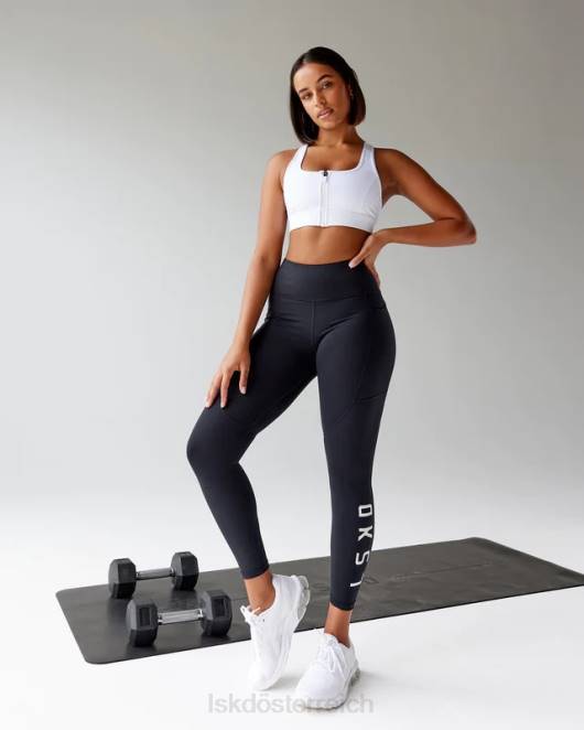 Z8RH109 LSKD Frauen Sprint-Sport-BH – weiß Bekleidung