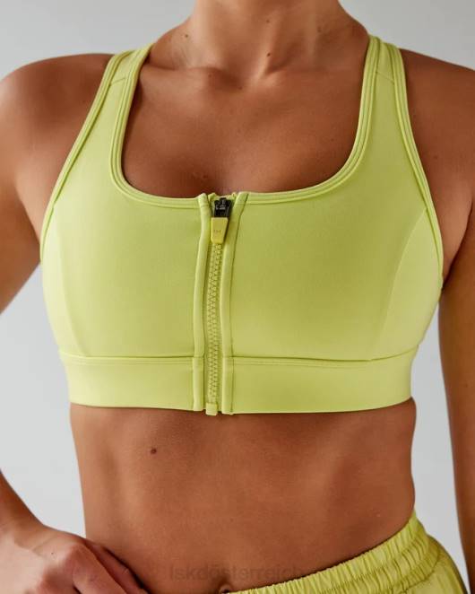 Z8RH111 LSKD Frauen Sprint-Sport-BH – Zitrusgrün Bekleidung