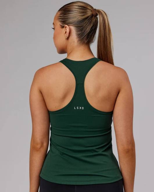 Z8RH156 LSKD Frauen Lift-BH-Performance-Tanktop – Vital Green Bekleidung