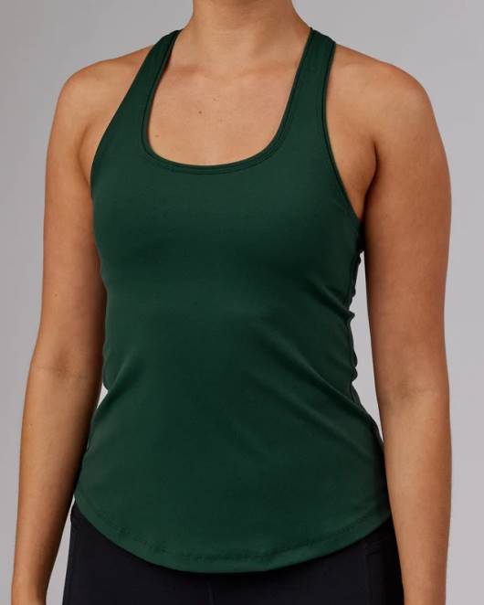 Z8RH156 LSKD Frauen Lift-BH-Performance-Tanktop – Vital Green Bekleidung