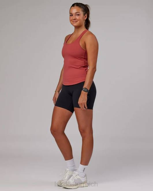 Z8RH213 LSKD Frauen Lift-Hebe-Performance-Tanktop – Marsala Bekleidung
