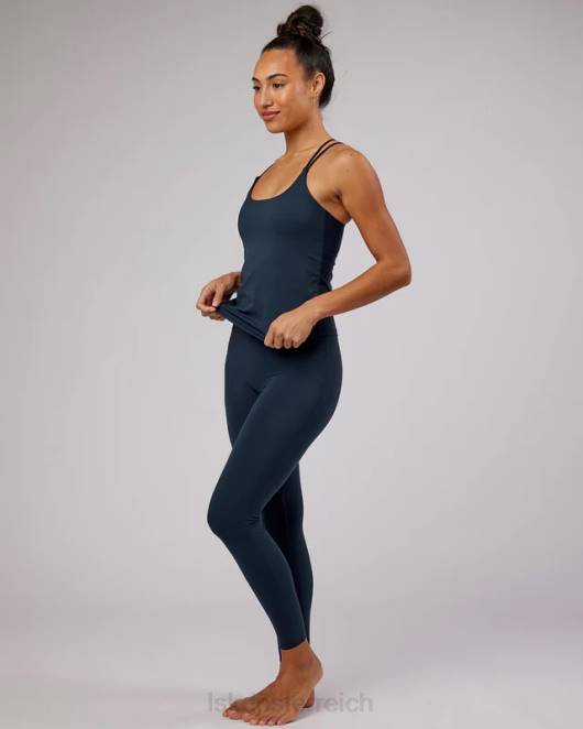 Z8RH216 LSKD Frauen Inversions-BH-Tanktop – Marineblau Bekleidung