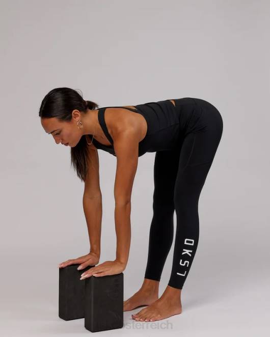 Z8RH217 LSKD Frauen Driven-Hebe-Performance-Tanktop – Schwarz Bekleidung