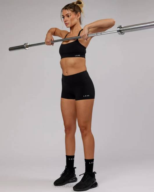 Z8RH23 LSKD Frauen Momentum Sport-BH – Schwarz Bekleidung