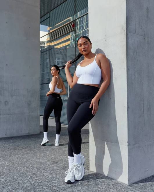 Z8RH27 LSKD Frauen Stromlinien-BH – weiß Bekleidung