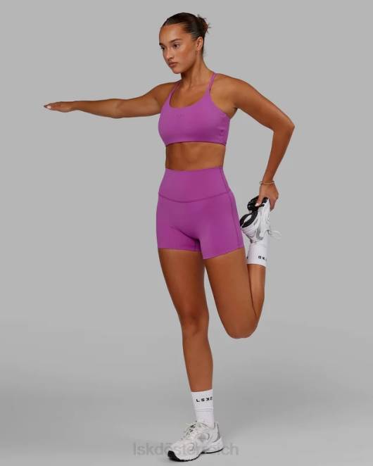 Z8RH38 LSKD Frauen Twist Sport-BH - Orchidee Bekleidung