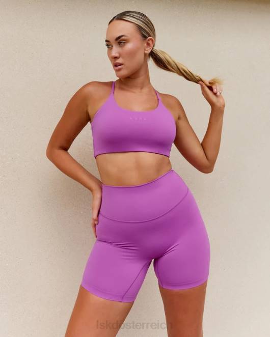 Z8RH38 LSKD Frauen Twist Sport-BH - Orchidee Bekleidung