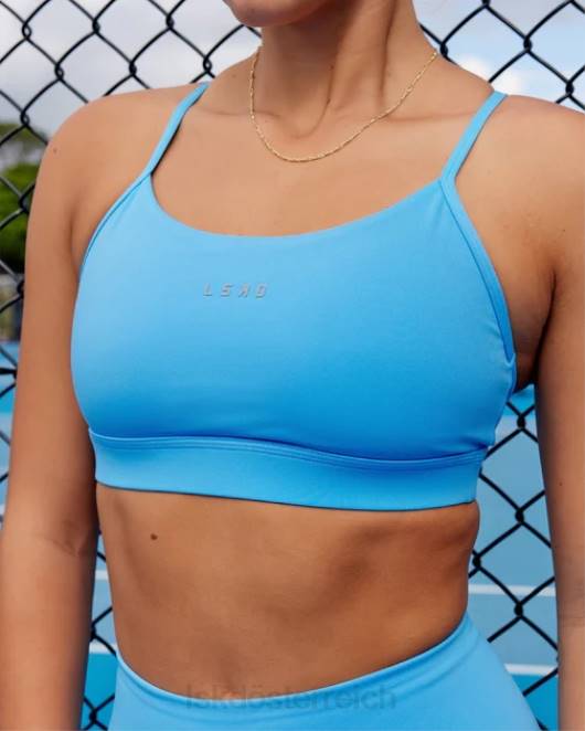 Z8RH40 LSKD Frauen Lift-Sport-BH - Azurblau Bekleidung