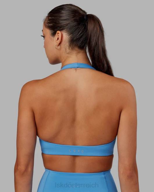 Z8RH41 LSKD Frauen Challenger Sport-BH – Azurblau Bekleidung