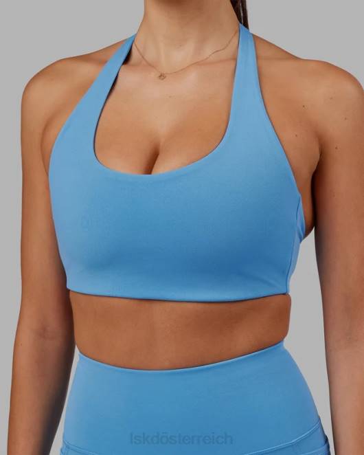 Z8RH41 LSKD Frauen Challenger Sport-BH – Azurblau Bekleidung