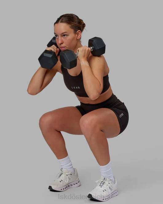 Z8RH4 LSKD Frauen Propel-Sport-BH – dunkler Walnuss Bekleidung