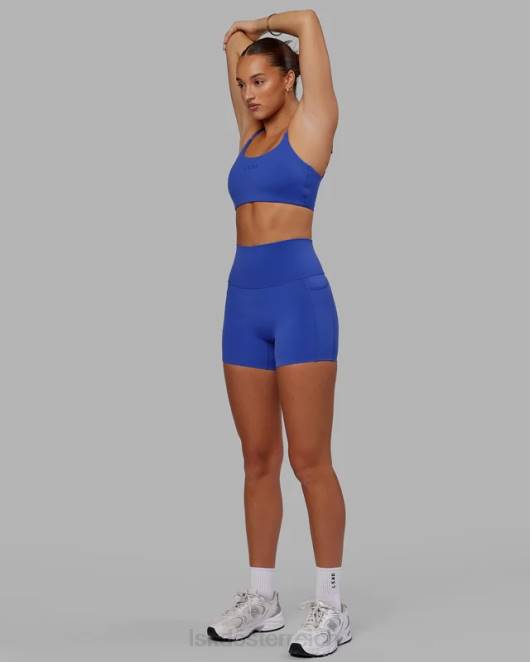 Z8RH52 LSKD Frauen Twist Sport-BH – Power Cobalt Bekleidung