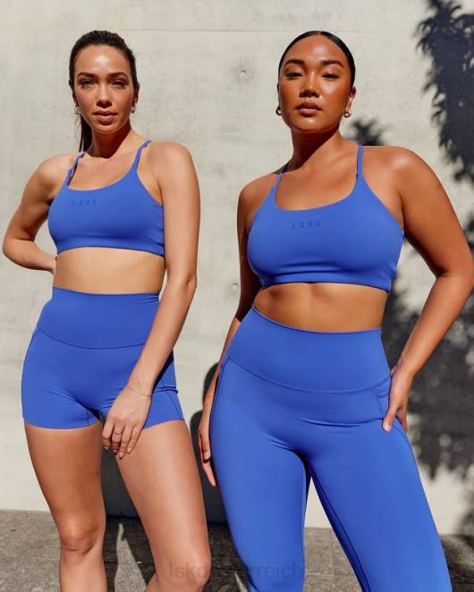 Z8RH52 LSKD Frauen Twist Sport-BH – Power Cobalt Bekleidung