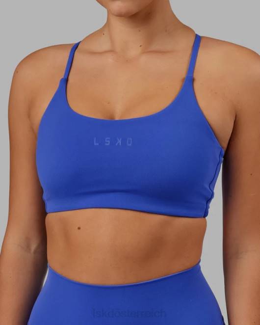 Z8RH52 LSKD Frauen Twist Sport-BH – Power Cobalt Bekleidung