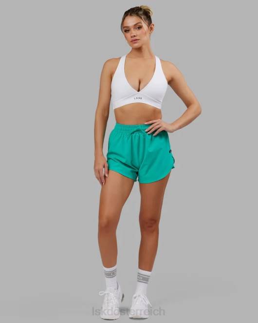 Z8RH57 LSKD Frauen Stamina Sport-BH – weiß Bekleidung