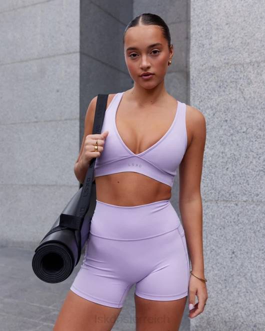 Z8RH58 LSKD Frauen Stamina Sport-BH – blasses Flieder Bekleidung