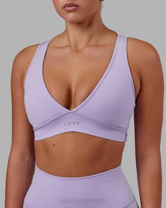Z8RH58 LSKD Frauen Stamina Sport-BH – blasses Flieder Bekleidung