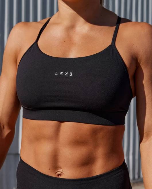 Z8RH5 LSKD Frauen Lift-Sport-BH - Schwarz Bekleidung