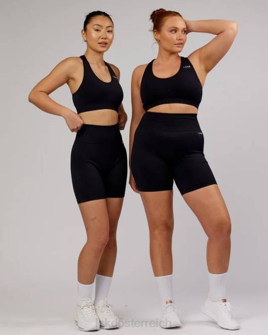 Z8RH61 LSKD Frauen Limitless nahtloser Sport-BH – Schwarz Bekleidung