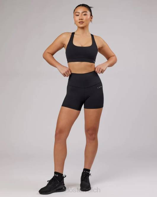 Z8RH73 LSKD Frauen Base Sport-BH - Schwarz Bekleidung