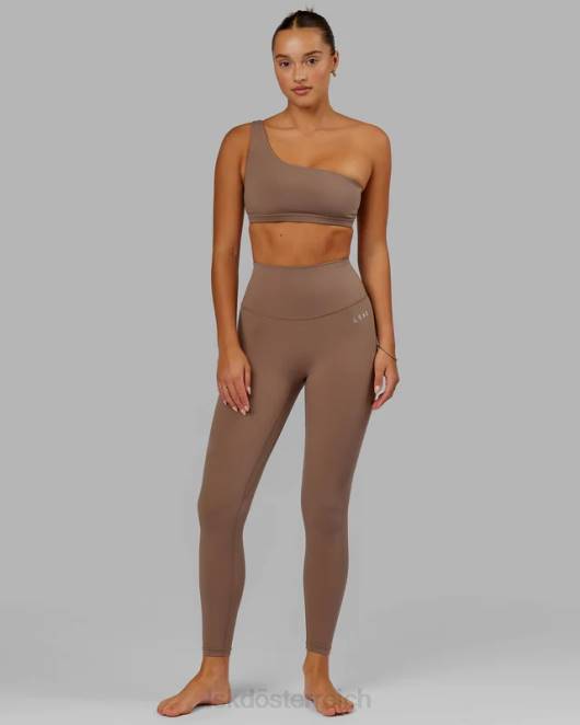 Z8RH76 LSKD Frauen Flex-Sport-BH – tiefes Taupe Bekleidung