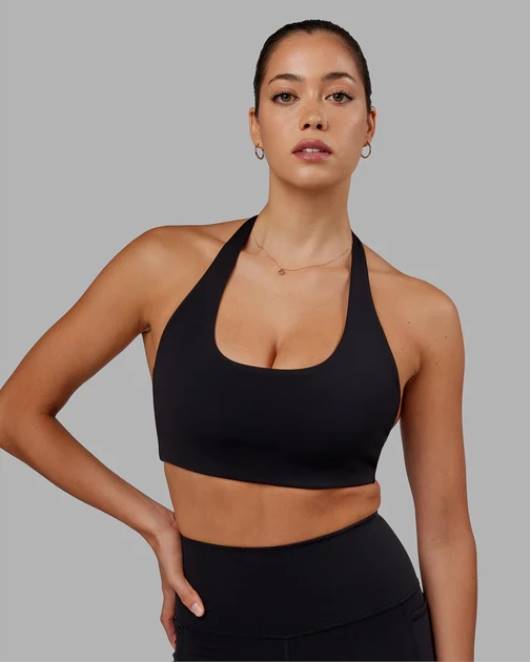 Z8RH7 LSKD Frauen Challenger Sport-BH – Schwarz Bekleidung