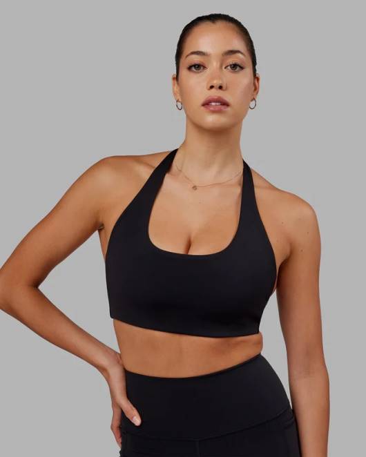 Z8RH7 LSKD Frauen Challenger Sport-BH – Schwarz Bekleidung