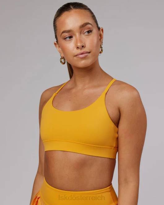 Z8RH80 LSKD Frauen Advantage Sport-BH – Butterscotch Bekleidung