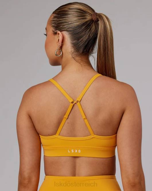 Z8RH80 LSKD Frauen Advantage Sport-BH – Butterscotch Bekleidung