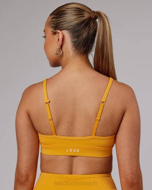 Z8RH80 LSKD Frauen Advantage Sport-BH – Butterscotch Bekleidung