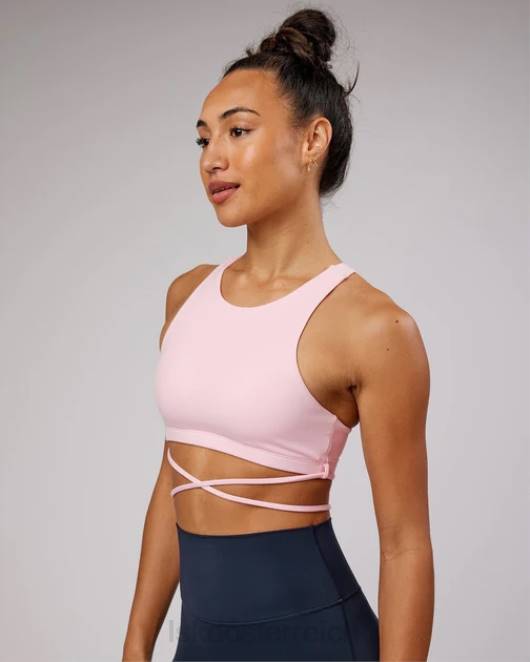 Z8RH85 LSKD Frauen Asana-BH – Rosenschatten Bekleidung