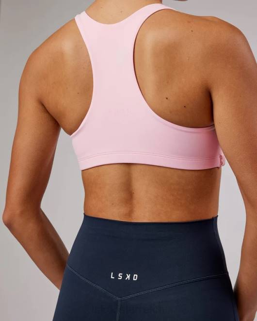 Z8RH85 LSKD Frauen Asana-BH – Rosenschatten Bekleidung