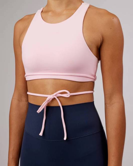 Z8RH85 LSKD Frauen Asana-BH – Rosenschatten Bekleidung