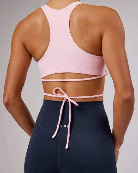 Z8RH85 LSKD Frauen Asana-BH – Rosenschatten Bekleidung