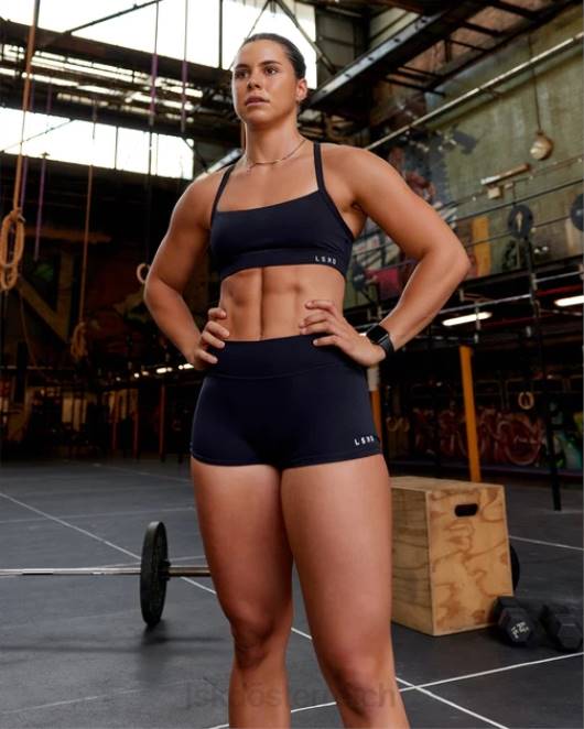 Z8RH89 LSKD Frauen Momentum Sport-BH – Marineblau Bekleidung