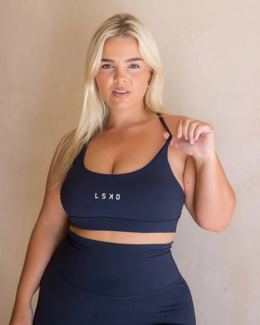 Z8RH92 LSKD Frauen Elixir Sport-BH – Marineblau Bekleidung