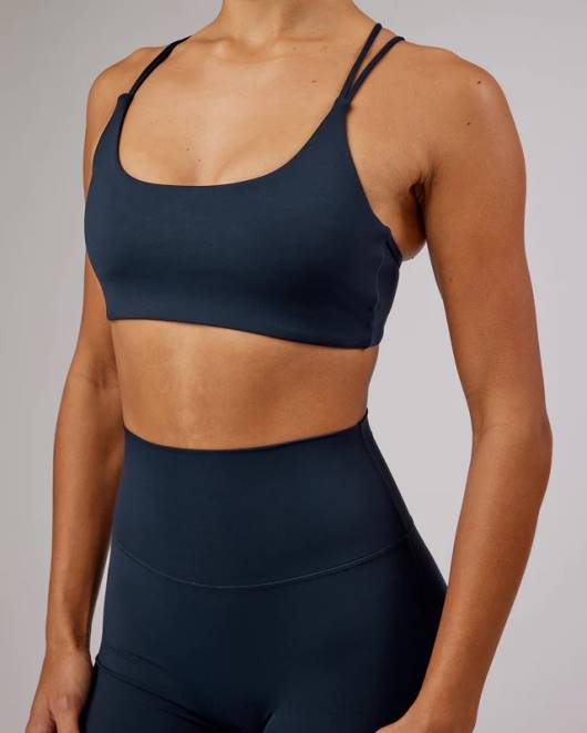 Z8RH94 LSKD Frauen Yin Sport-BH – Marineblau Bekleidung