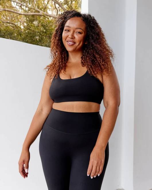 Z8RH95 LSKD Frauen Yin Sport-BH - Schwarz Bekleidung